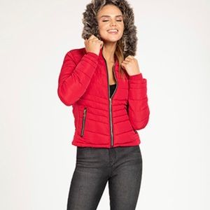 YMI FAUX FUR VEST JACKET.SIZE SMALL